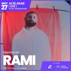 Opening Set for Acid Arab in Toronto | May 27 2023