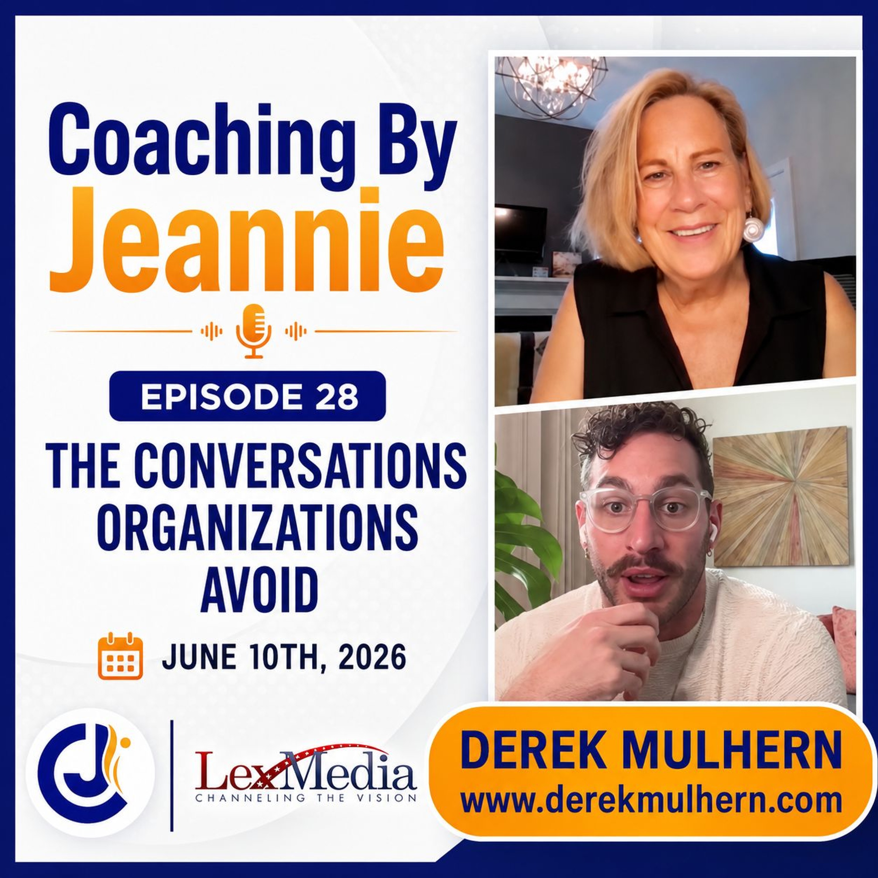 Coaching By Jeannie | Episode 28: The Conversations Organizations Avoid episode artwork