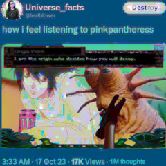 pink pantheress - notice i cried [hydraulic press]