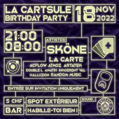 LaCarte B-Day Set[ACIDMENTAL 145 - 180BPM][18.11.22]