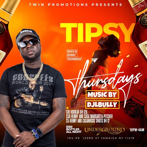 Tipsy Thursdays At Underground Lounge 10.26.23