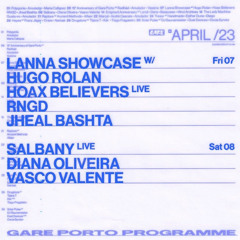 RNGD Live At GARE Porto (Portugal) 07.04.2023