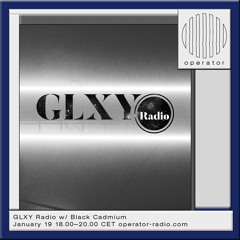 GLXY Radio with Black Cadmium