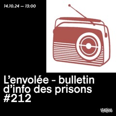 L'envolée - bulletin d'info des prisons #212