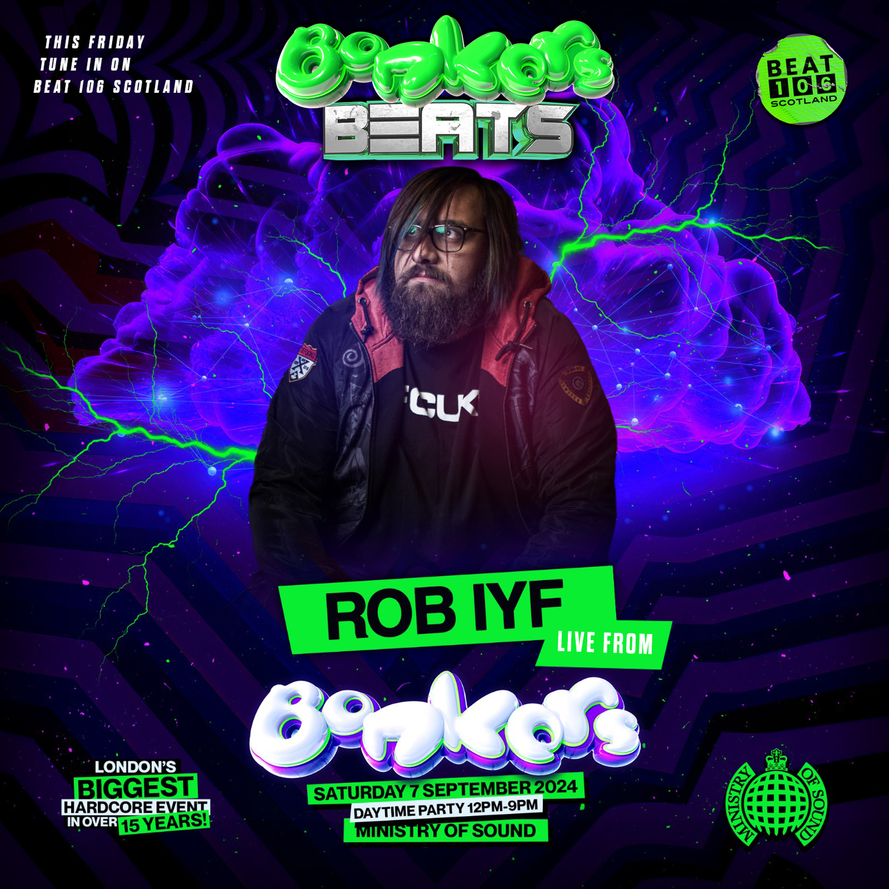 Rob IYF - Live @ Ministry of Sound - Bonkers Beats 167
