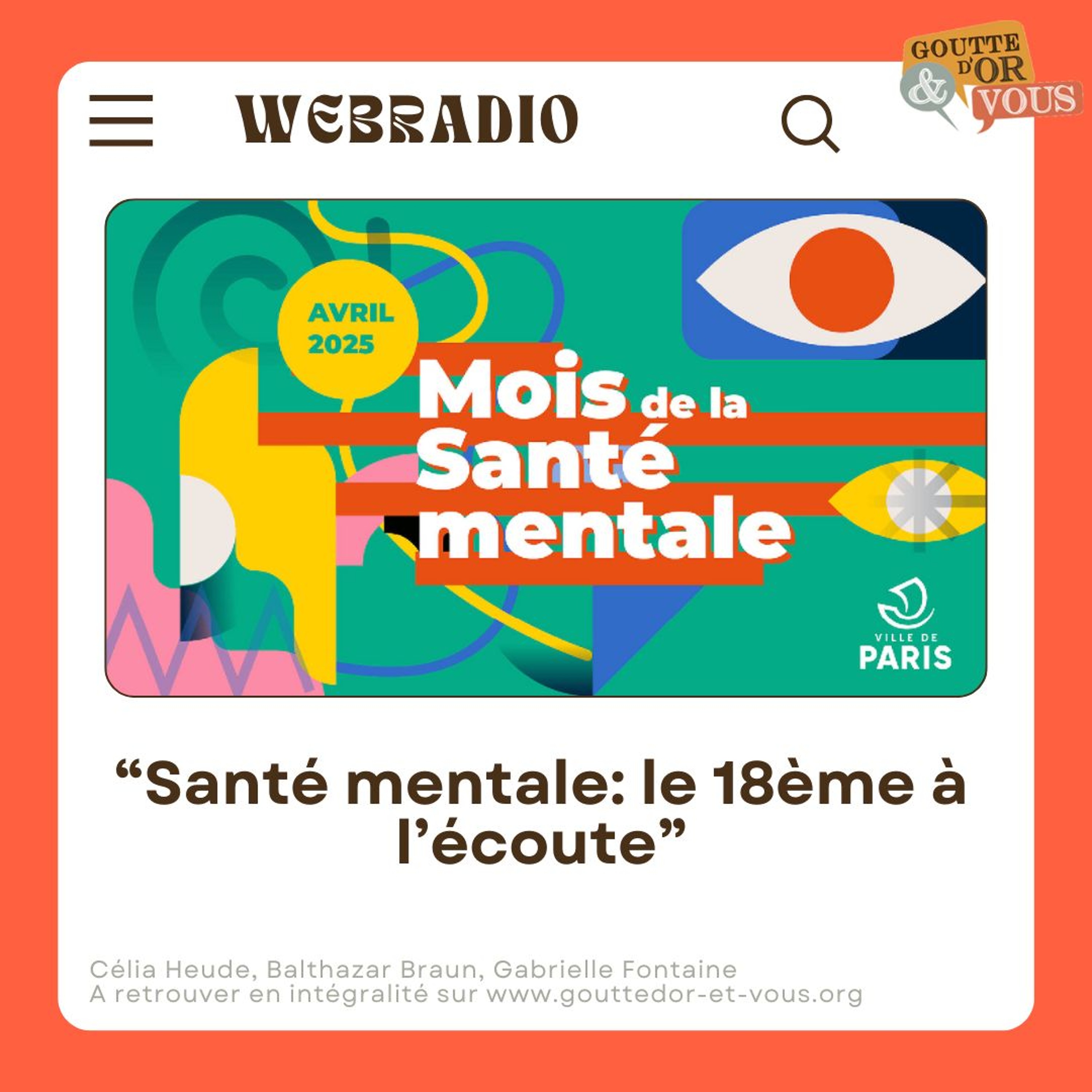 Episode 1: Une santé mentale inclusive - le pari de Mobipsy 75 episode artwork