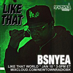 Like That World 020: BSNYEA Guest Mix + Interview [Newtown Radio] (1.10.22)