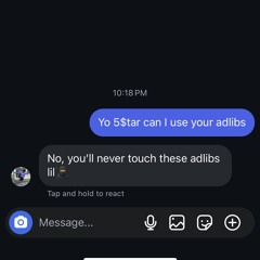 I asked 5$tar if i can use his adlibs