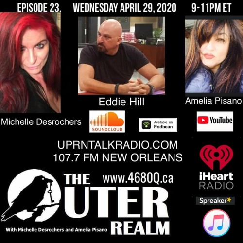 The Outer Realm With The Illustrious Michelle Desrochers Amelia Pisano From 8 To 10 Pm Michelle And