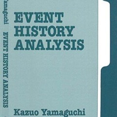 ✔ EPUB ✔ Event History Analysis (Applied Social Research Methods Book
