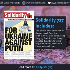 727 — For Ukraine against Putin | Israel/Palestine | HK45 | Strikes | Assisted dying | More