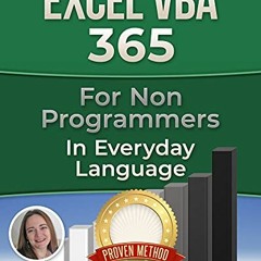 View KINDLE PDF EBOOK EPUB Excel VBA: for Non-Programmers by  Maayan Poleg 📒