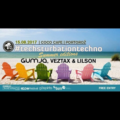 Lilson Live At #techsturbationtechno, Coco Cafe, Portoroz, SLO (15.08.2017)