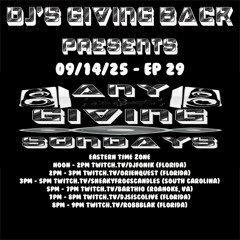 Fonik - Any Giving Sundays - 09.14.2025