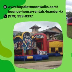 Bounce House Rentals Leander TX - Hop A Lot Moonwalks - 979-399-8337