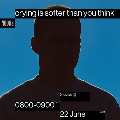 Noods Radio #24 - crying is softer than you think - 3ss:tan()