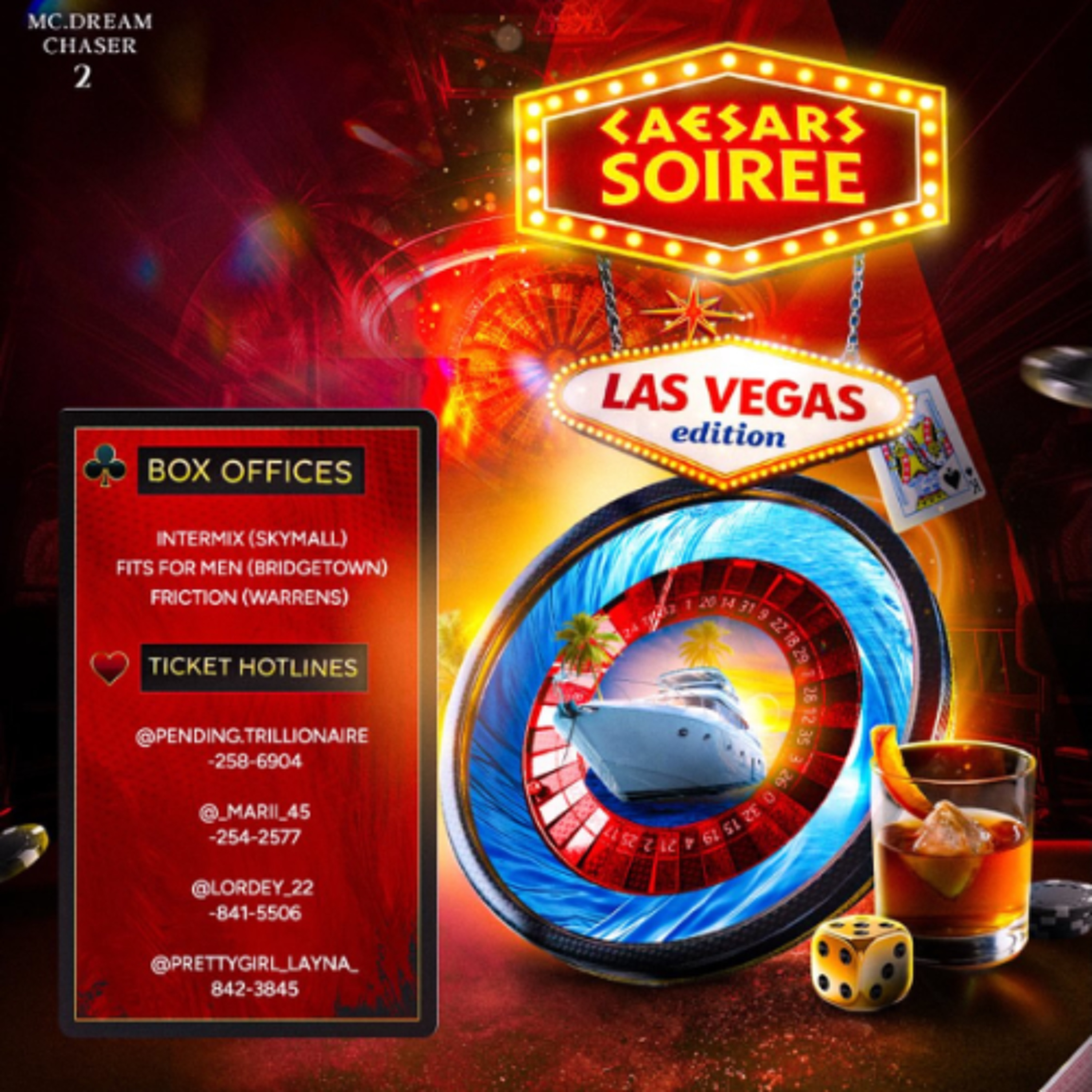 Caesars Soiree - Las Vegas Edition Promo