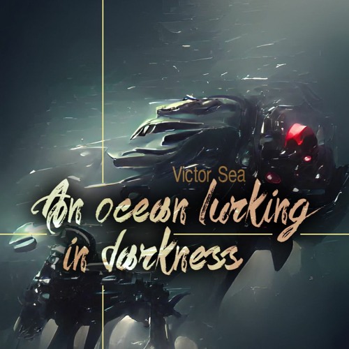 An ocean lurking in darkness