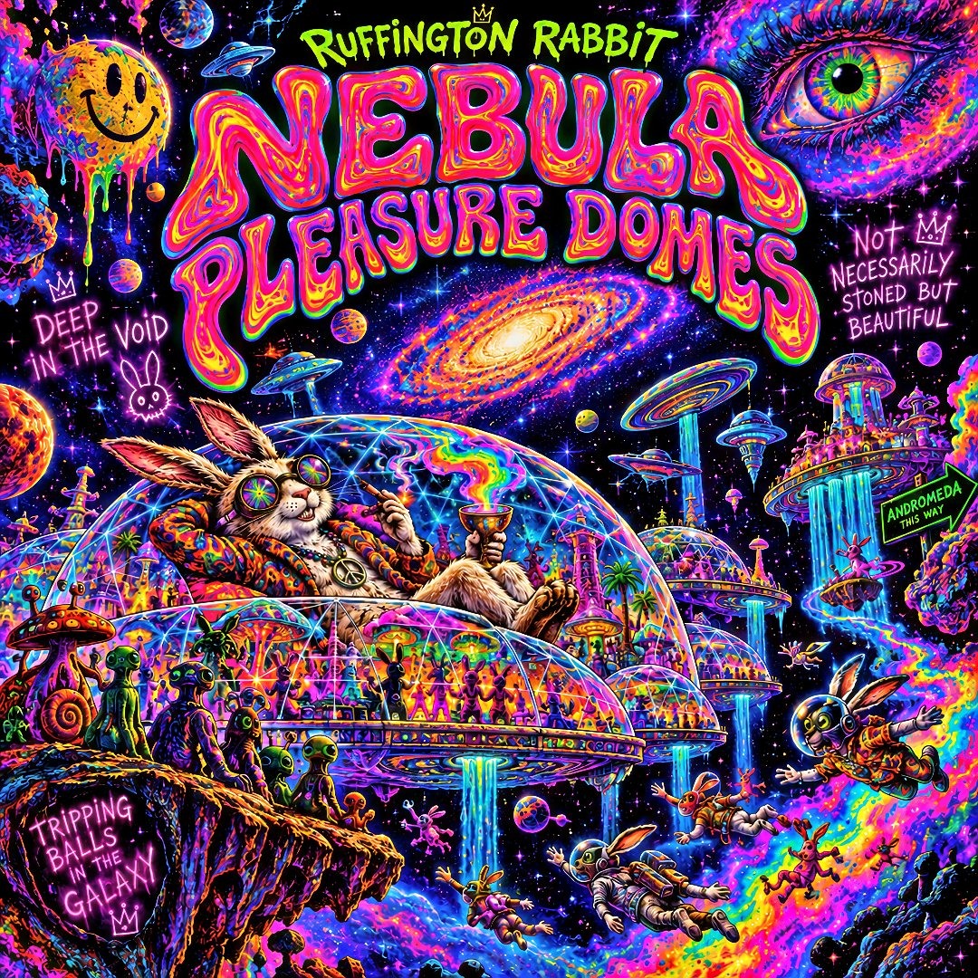 アート・デザイン・音楽 Jacqueline Roberts: Nebula Stream Nebula Pleasure Domes by Ruffington Rabbit | Listen online
