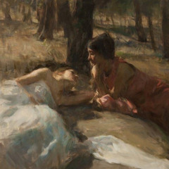 فكرت الحب كلمة على ورقة