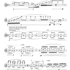 Lament For Theodore Antoniou (2020) for Alto Flute