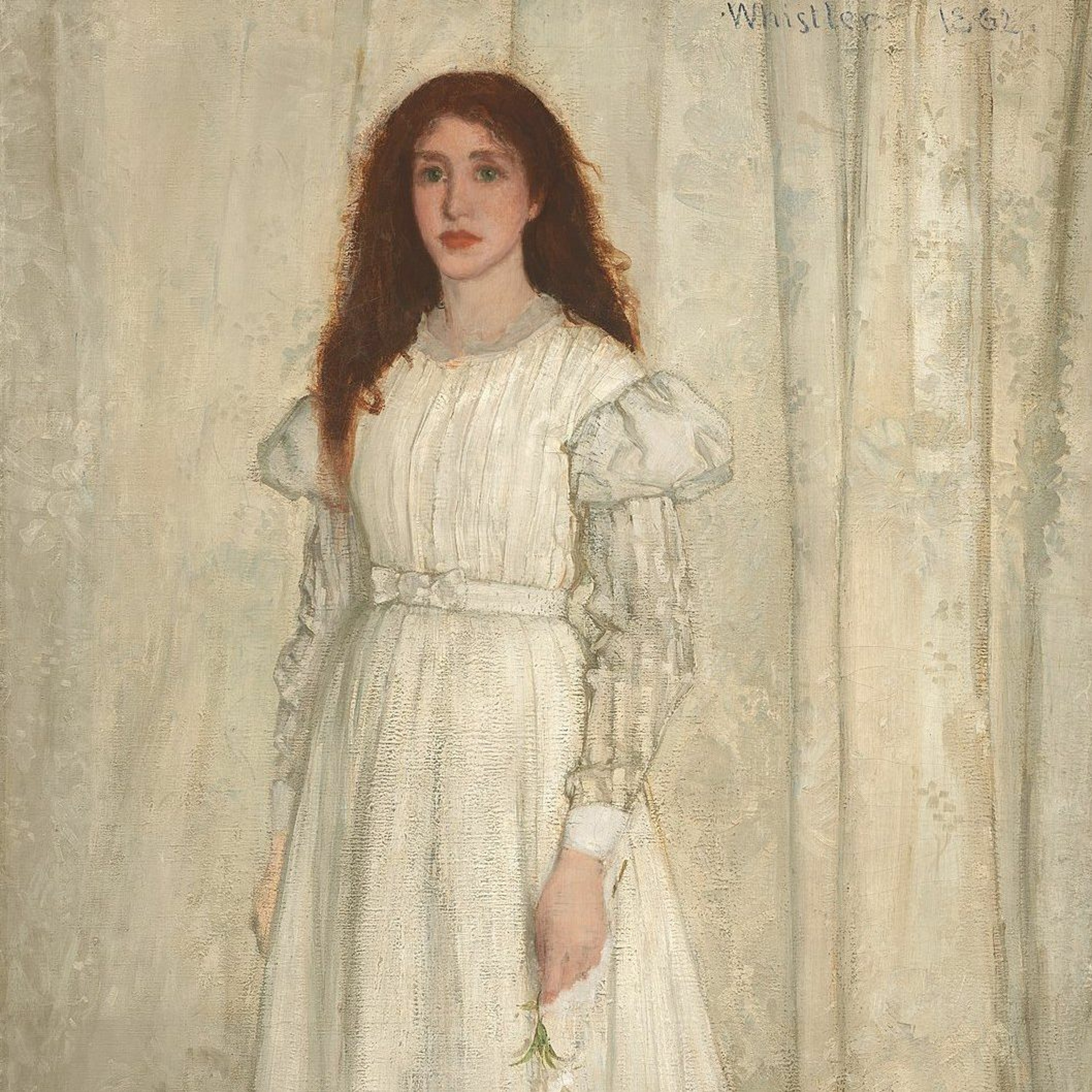 Ep. 63 - James Abbot McNeill Whistler’s ”Symphony in White No. 1: The White Girl” (1861-62)