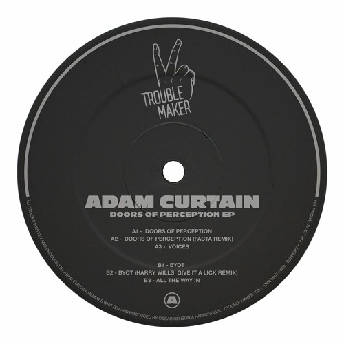 Premiere: B3 - Adam Curtain - All The Way In [TRBLMKR12009]