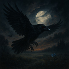 Черный ворон
