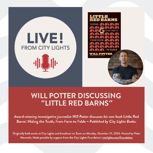 Will Potter discussing Little Red Barns