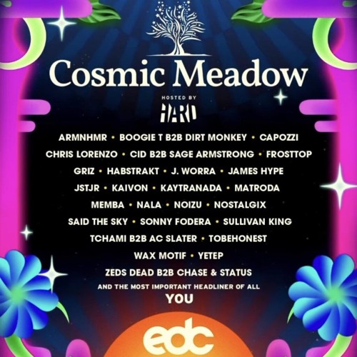 Chris Lorenzo @ cosmicMEADOW, EDC Las Vegas, United States 2023-05-21