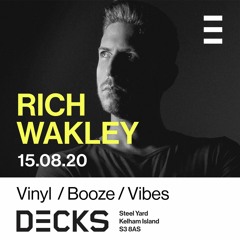 Rich Wakley Live @ DECKS (15.8.20)