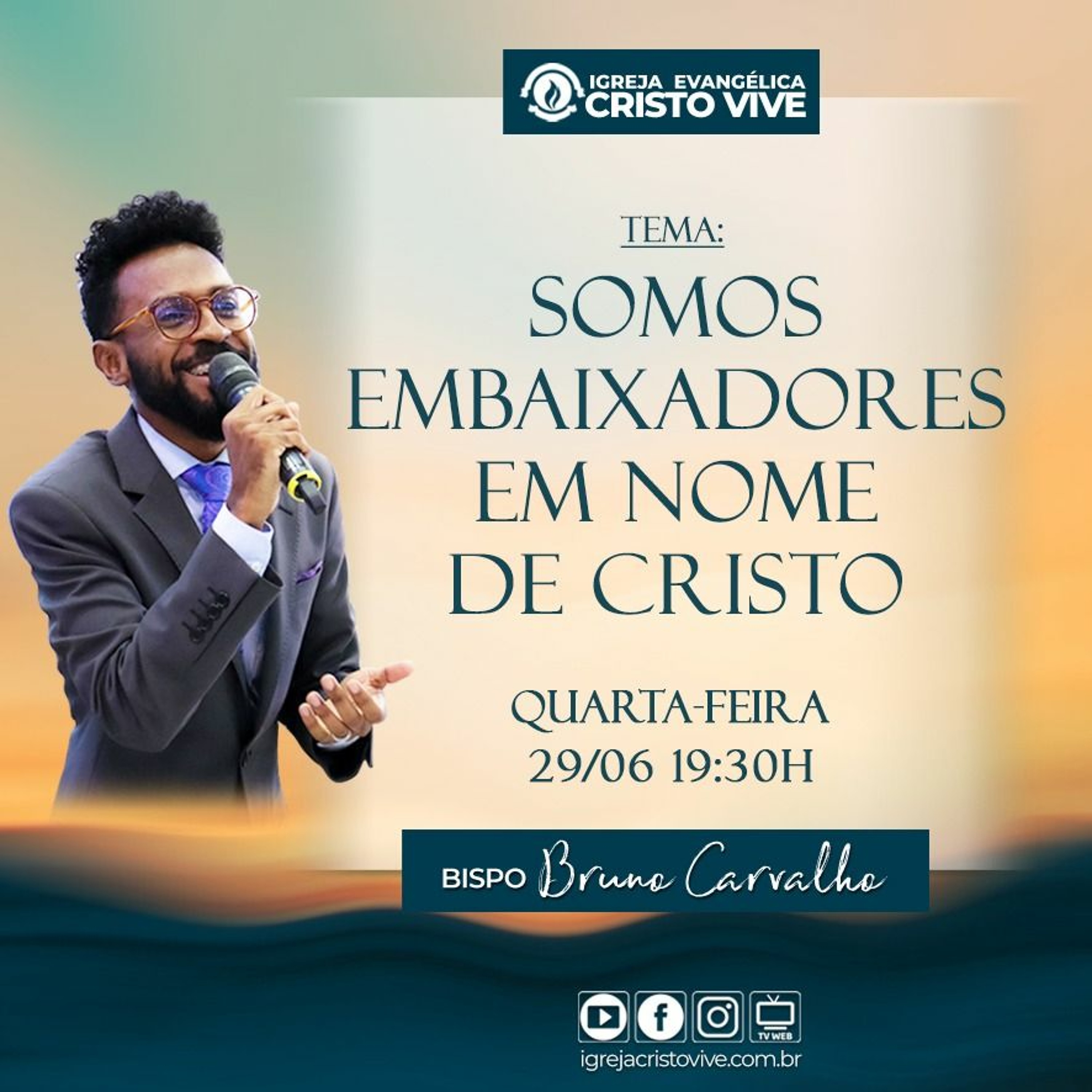 Igreja Evangélica Cristo Vive - Ap. Miguel Ângelo