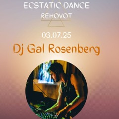 Gerushedim in the Streets // Ecstatic Dance Rehovot @ Cura Center, Beit El'Azari // 3.7.25