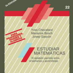 VIEW EBOOK 📙 Estudiar matemáticas (Cuadernos de Educación) (Spanish Edition) by  Yve