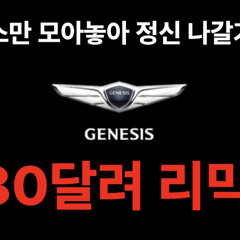 액기스만 모아놓아 정신 나갈거같은 g80달려 리믹스