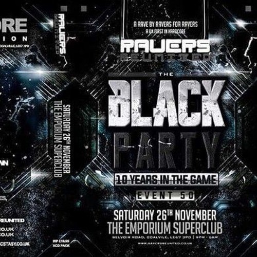 Joey Riot B2B Kurt & MC Obie @ RR - Event 50 - 10th Birthday - The Black Party (26/11/2016)