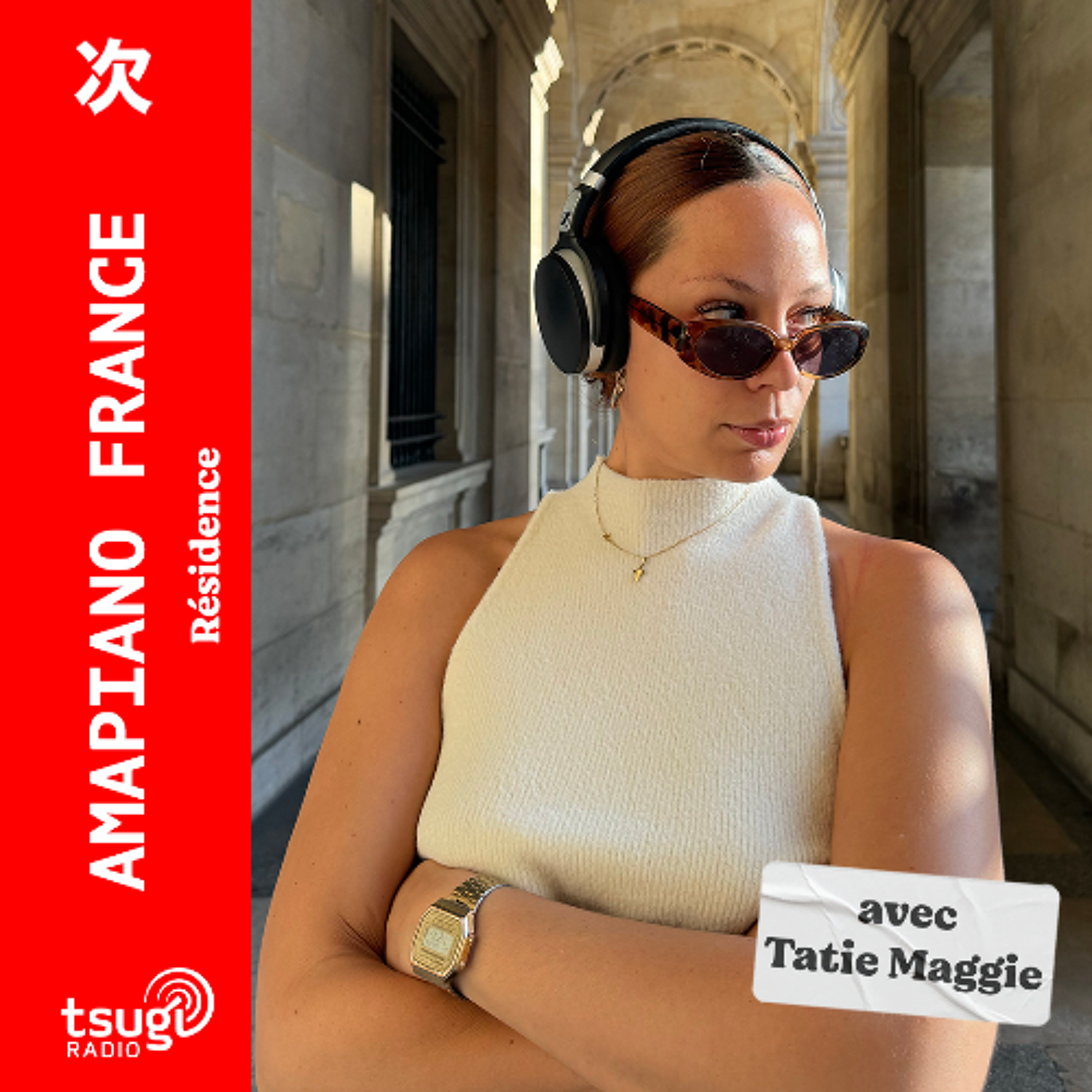 Amapiano France invite Tatie Maggie