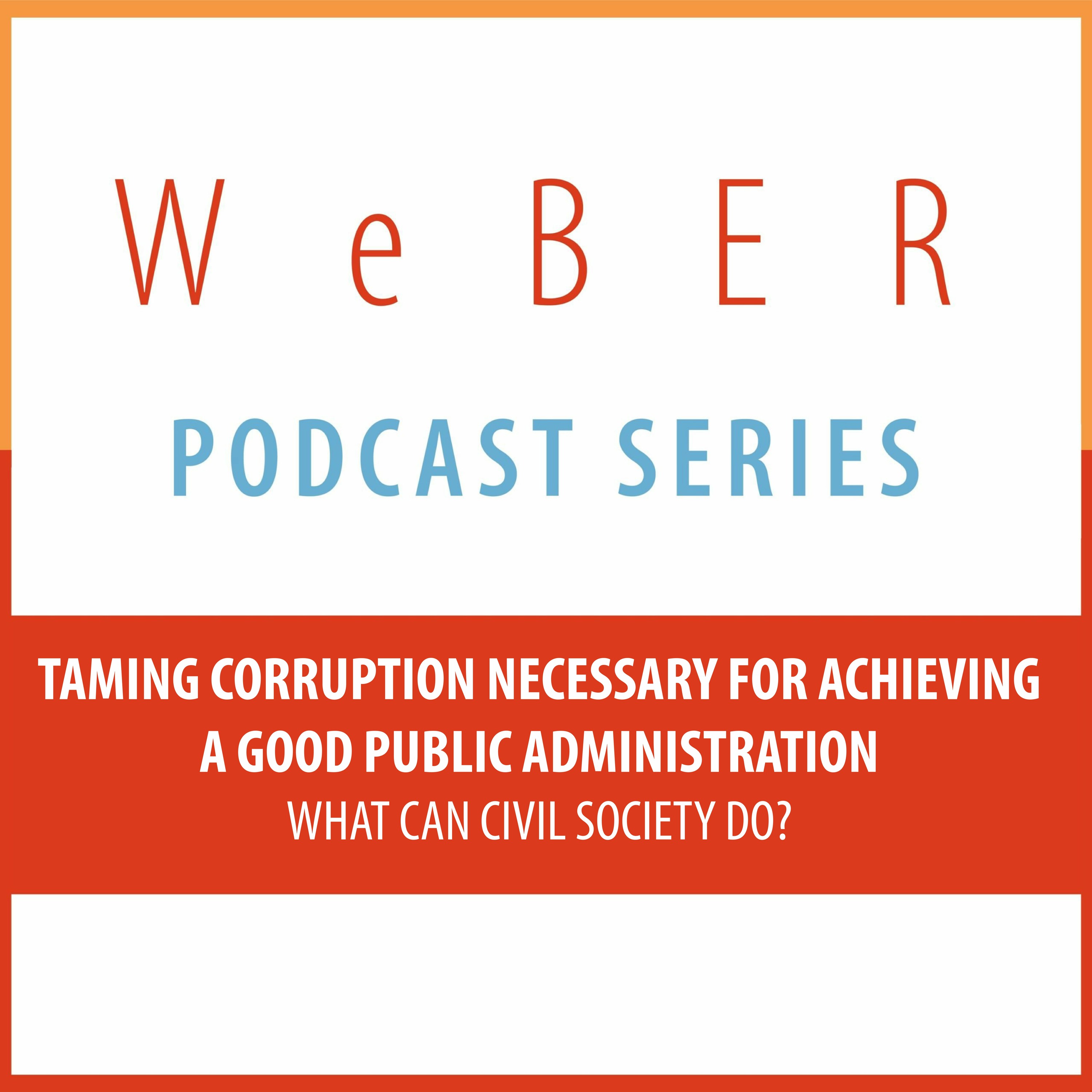 E6: Taming corruption necessary for achieving a good public administration: What can CSOs do? episode artwork