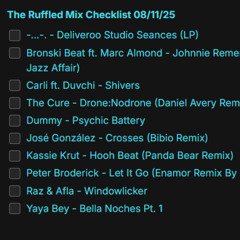 The Ruffled Mix 08/11/25