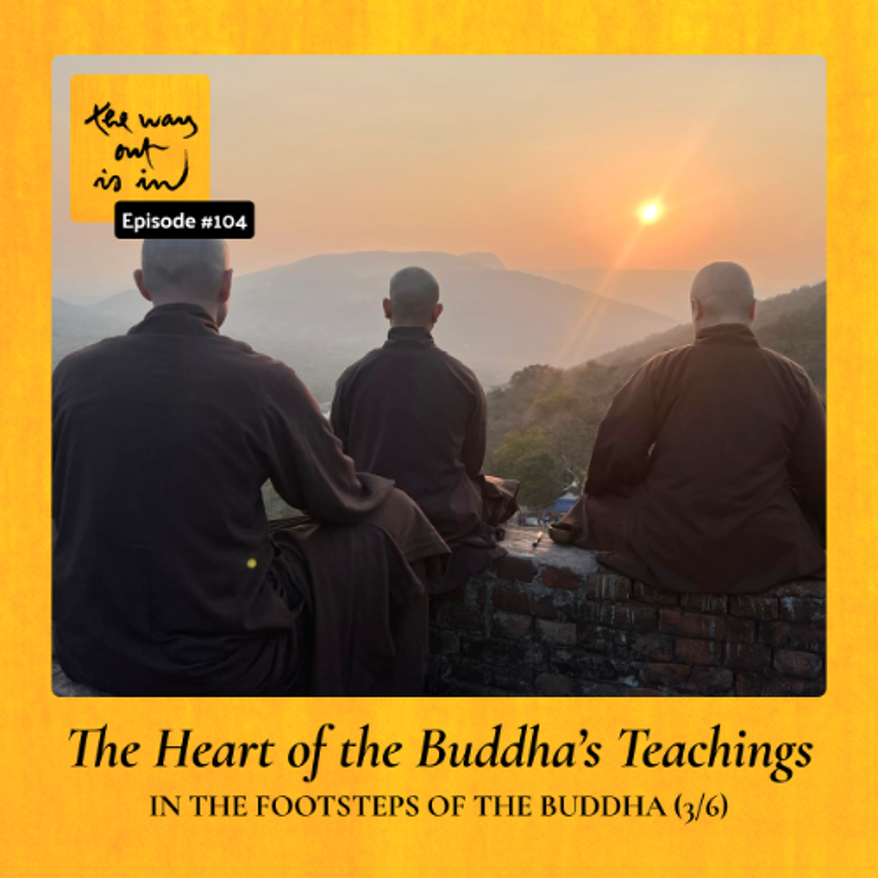 In the Footsteps of the Buddha (3/6) | The Heart of the Buddha’s Teachings | Episode 104 episode artwork