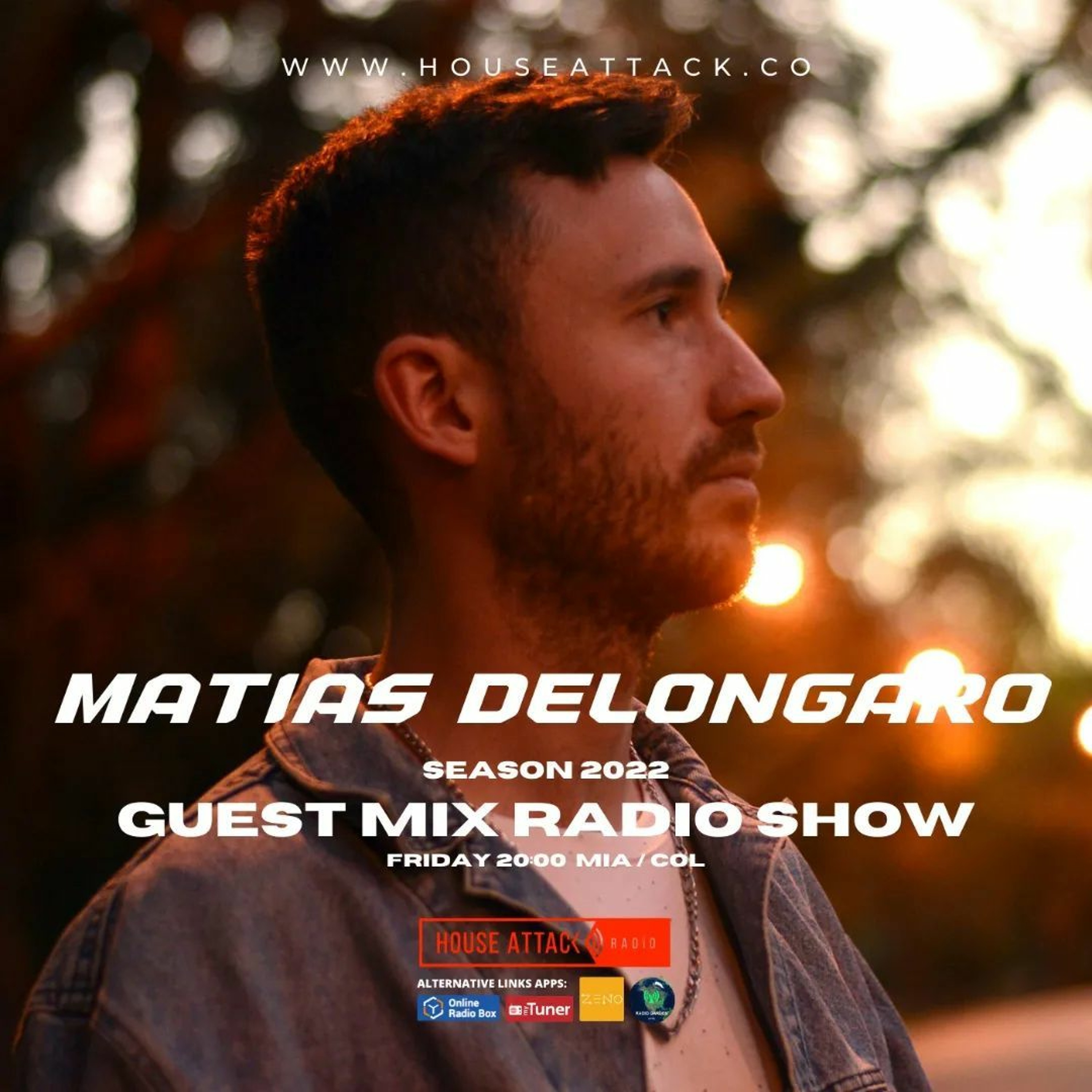 Guest Mix Radio Show 117th - Matias Delongaro episode artwork