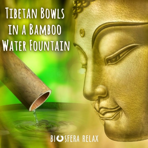 Stream Tibetan Bowls in a Bamboo Water Fountain by Biosfera Relax