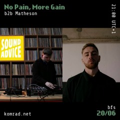 No Pain / More Gain 005 b2b Matheson
