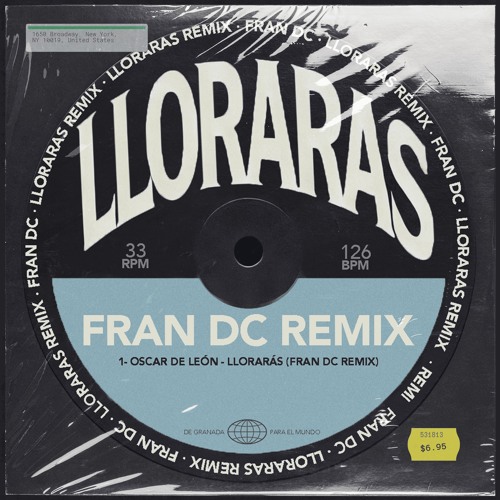 Fran DC - Lloraras (Extended Remix)