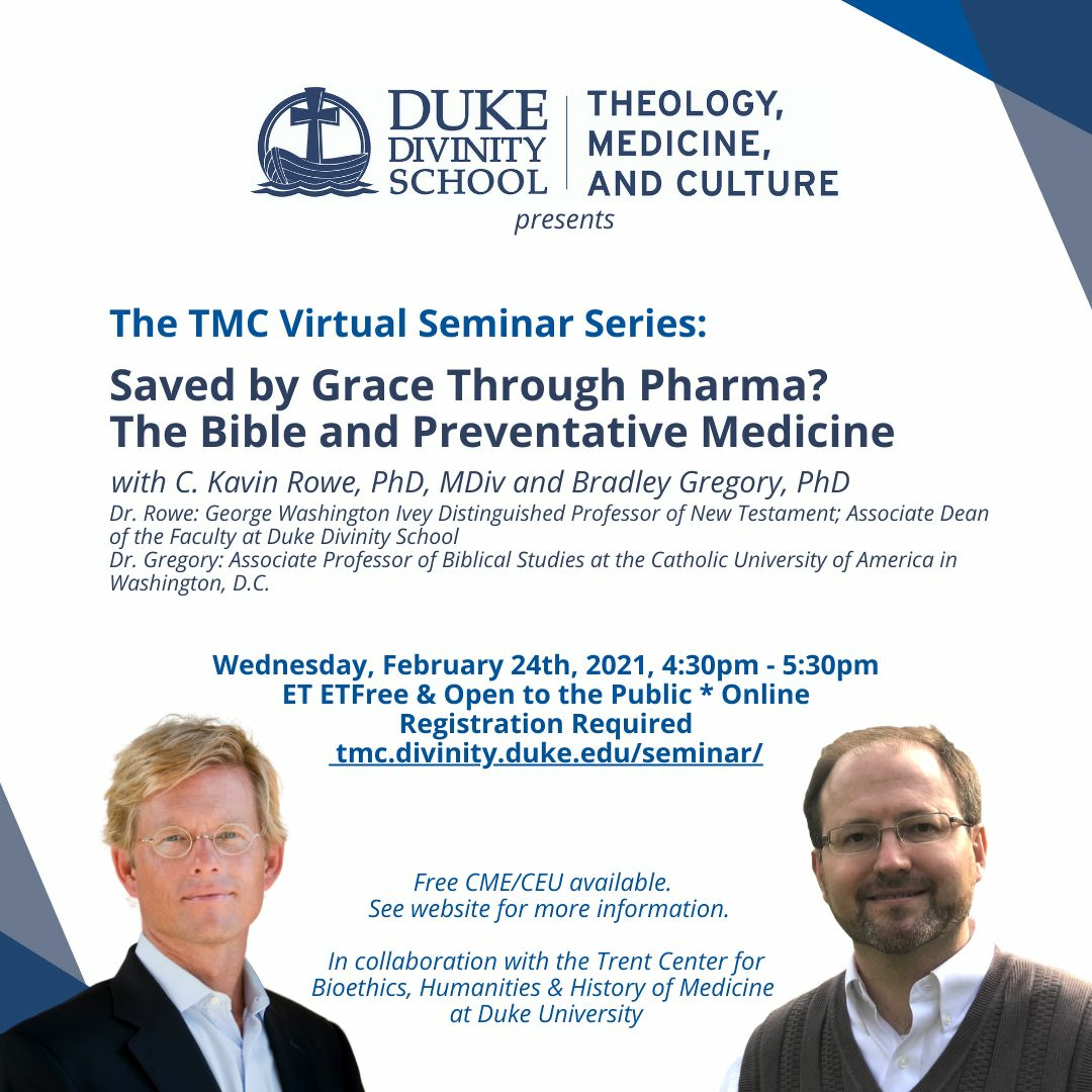 Duke Theology, Medicine, and Culture Initiative