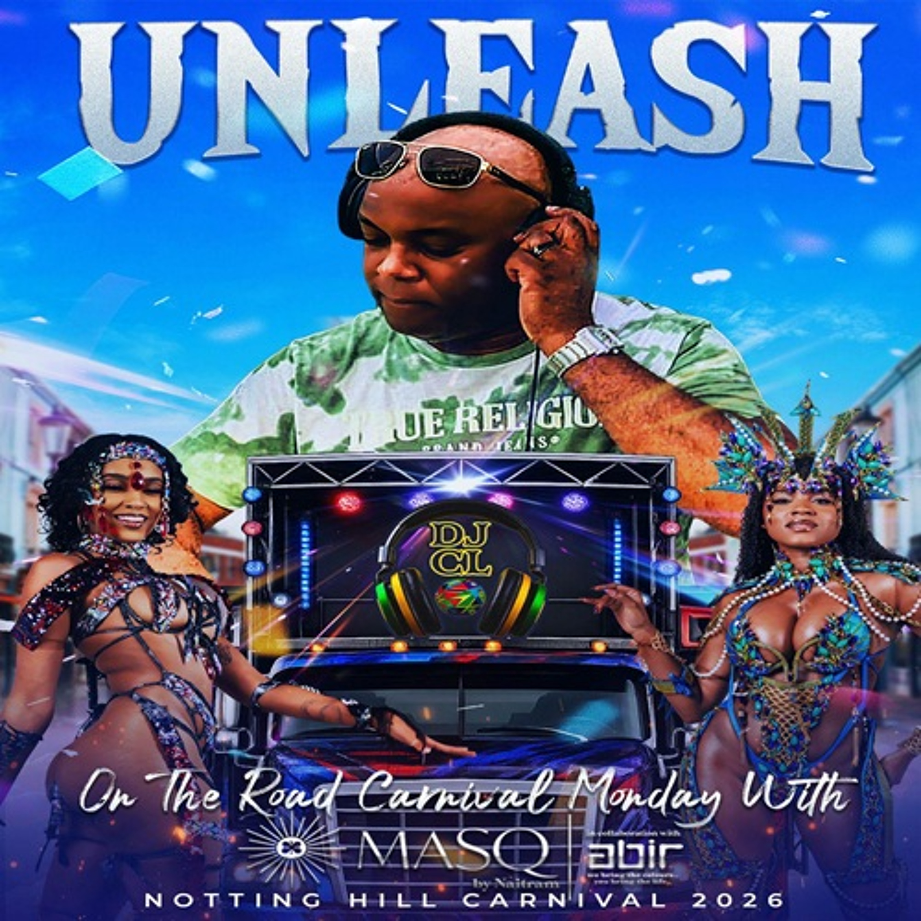 DJ CL MASQBYNAITRAM NOTTING HILL CARNIVAL 2026 ROAD MIX episode artwork