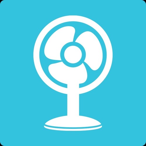 Stream Electric Heater Fan Sound for Sleeping or relaxing Heater White