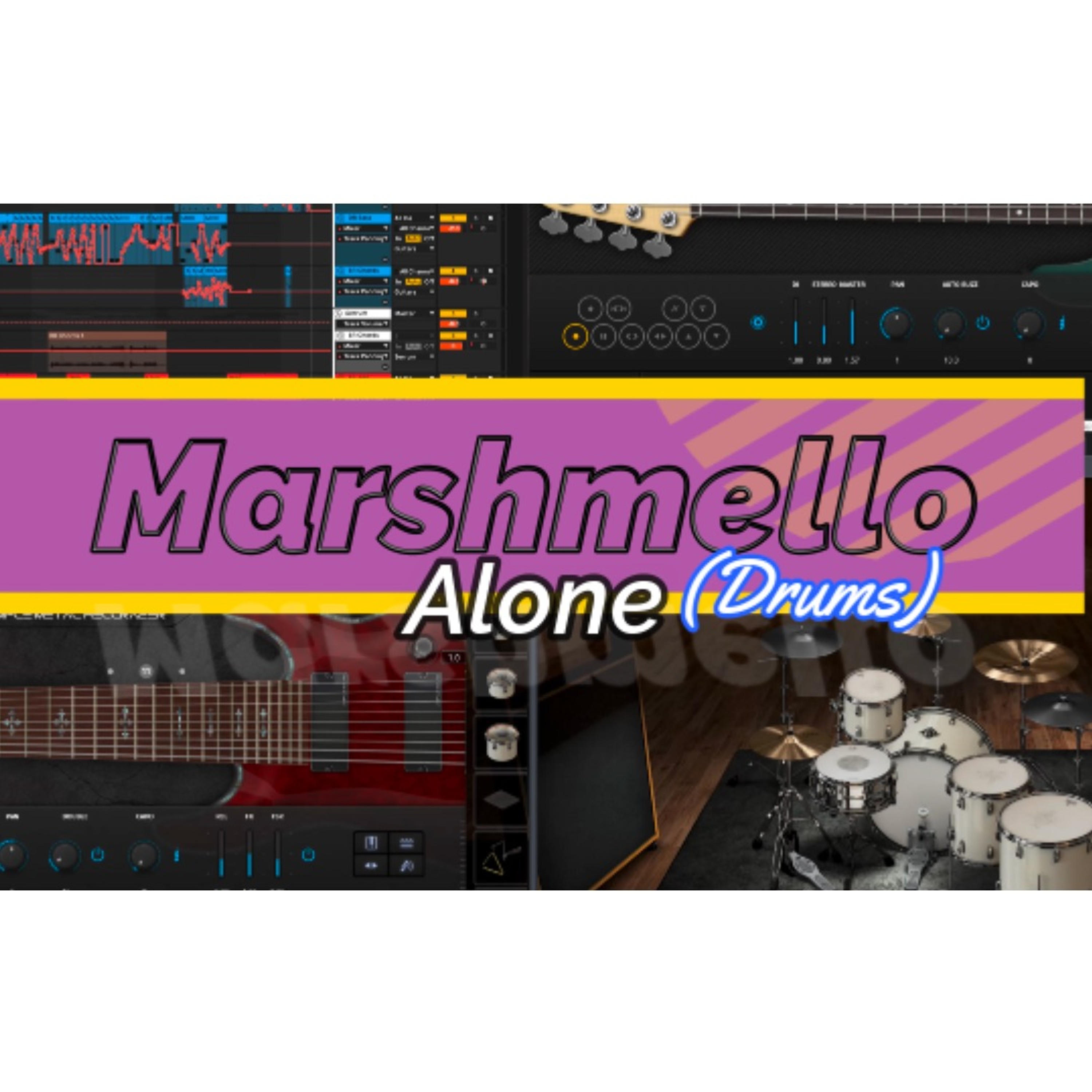 Marshmello - Alone (Drums) episode artwork