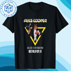 Alice Cooper 2025 Tour Tee – West Valley City Drop