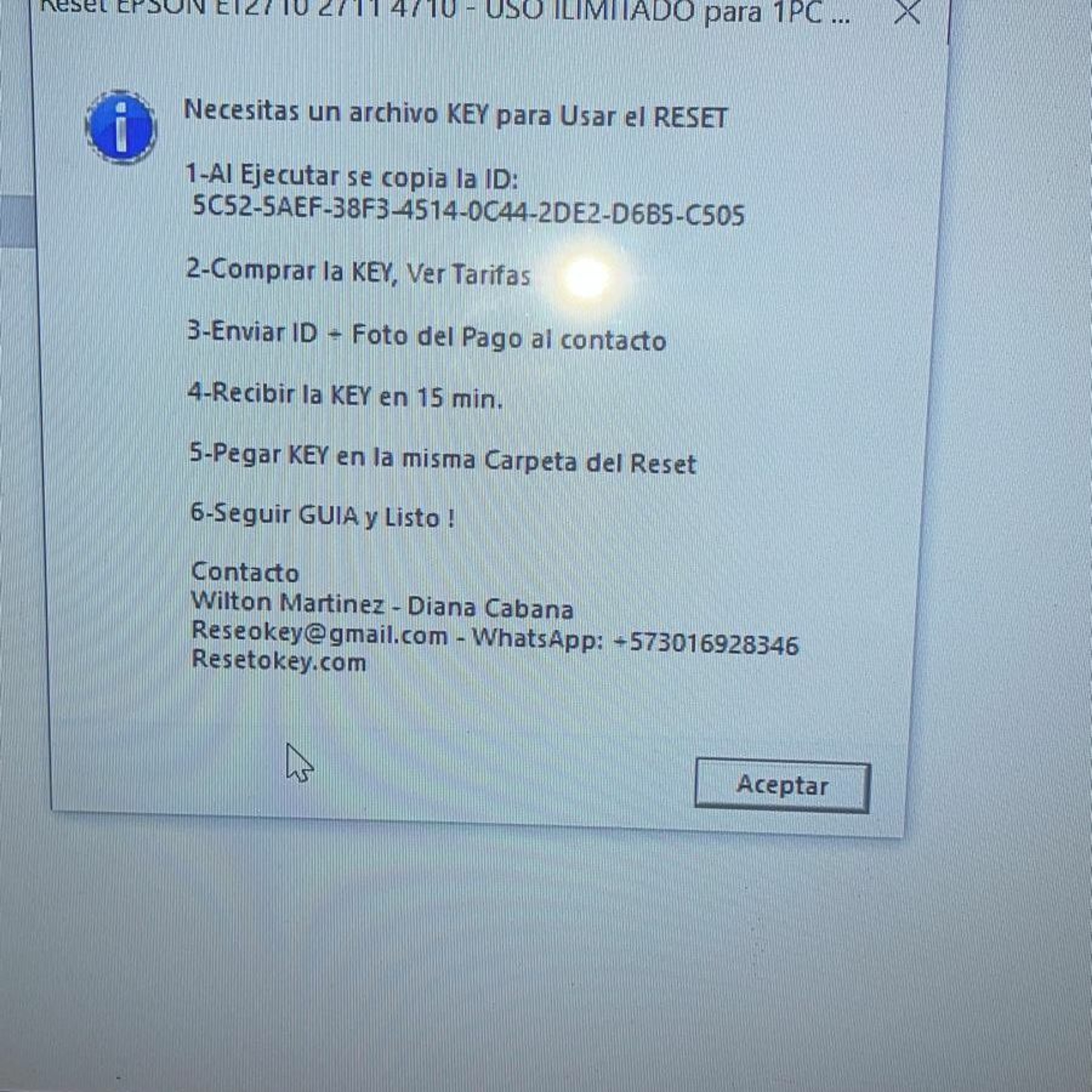 Resetokey.com Servicios Informaticos en linea.